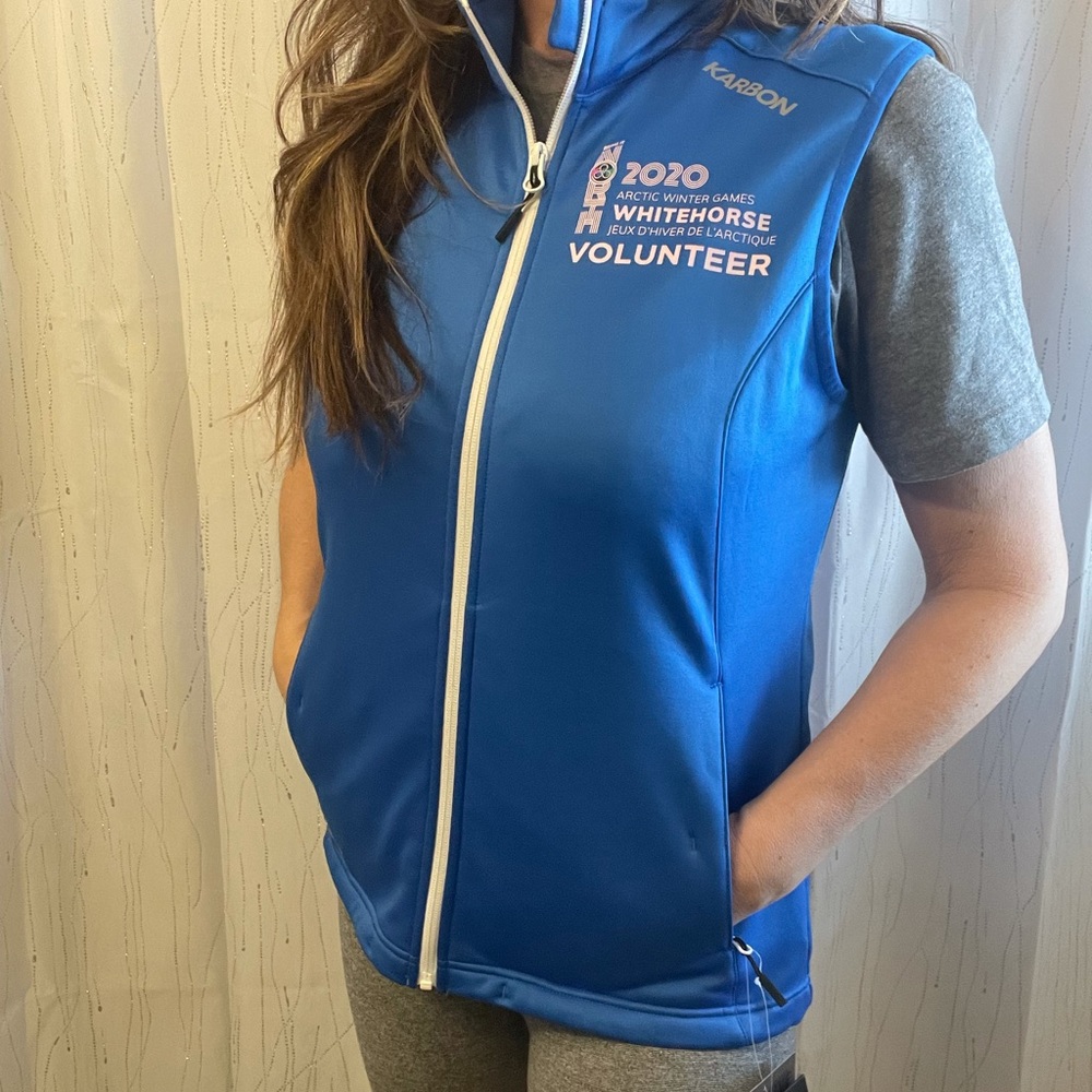 Yukon Arctic Winter Games 2020 fleece vest